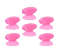 BESTYASH 6pcs Pinceaux à Lèvres en Silicone Capuchons de Protection Anti-perte et Design Ventouse, Accessoires Hygiéniques pour Soin et Protection des Pinceaux à Lèvres