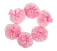 BESTYASH 6pièces Houppette à Poudre Douce pour Maquillage Applicateur de Poudre et Compacte pour Visage et Beauté Unique