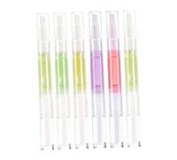 BESTYASH 6pièces Stylo Nourrissant Pour Cuticules Huile De Manucure Pour Style Mixte