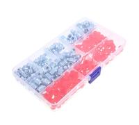 BESTYASH 70 Pièces Kit de Graisseurs Acier Zingué Buses pour Lubrification Industrielle et Automobile Compatible Métrique et Sae
