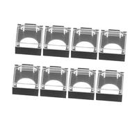 BESTYASH 8 Pièces Couverture de protection clé couvre-boutons en plastique couverture de bouton amovible garde de commutateur poussoir de laveuse accessoire