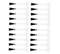 BESTYASH 80 Pièces Pinceaux Remplaçables pour Vernis Gel et Poudre Dip Brosse Plastique pour Application Précise Base Finition Ongles