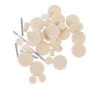 BESTYASH 88 Pièces Kit de Polissage à Roues Laine pour Perceuse Ensemble de de Polissage Feutre pour Métal Plastique Bois et Bijoux
