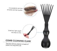 BESTYASH 8pièces Peigne Nettoyeur De Brosse à Cheveux Râteau De Nettoyage De Peigne Outil De Nettoyage Pour Râteau De Cheveux Éliminateur De Poils Morts