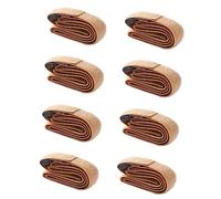 BESTYASH 8pièces Sangles De Luggage Lot Boucle Adhésive Accessoires De Camping Et Voyage Couleurs Aléatoires Idéales pour Matelas Étanches Et Plus