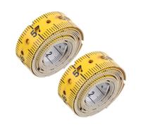 BESTYASH Accessoire braille 2Pcs, mètre ruban souple en plastique léger 150 cm, outil de mesure tactile portable pour aveugles, couture et tailoring