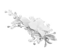 BESTYASH Accessoire De Mariage Pince à Cheveux Fleur Céramique Blanche Pour Et Séances Photos Barrette Et Demoiselles