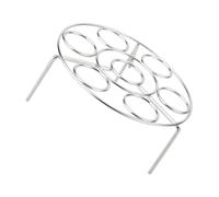 BESTYASH Acier Inoxydable Support de Cuisson Vapeur Multifonction Chaleur et Froid Rack à Œufs Haut Pied pour Cuisine Support Stable pour Cuiseur Refroidissement et Vapeur Style Aléatoire