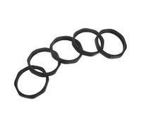 BESTYASH Anneaux de Protection Microphone Antidérapants 5 Pièces 50 MM 8 Angles Anti-Roulement pour Spectacles et Interviews en Studio