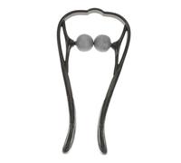 BESTYASH Appareil De Massage Portable Pour Le Cou Déclencheur Shiatsu Pression Du Cou Masseurs Musculaires Pour La Colonne Vertébrale Manuel Pp Noir Couleur Aléatoire 1 Pièce