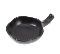 BESTYASH Assiette à Sauce Forme de Fleur avec Poignée Petite Coupelle à Trempette Pratique pour Condiments Accessoire Cuisine Sécurisé et Facile à Utiliser