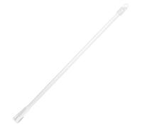 BESTYASH Baguette de Store Vertical Plastique Transparent avec Crochet et Prise Accessoire de Rideau Pratique pour Maison Bureau et