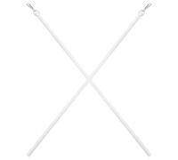 BESTYASH Baguette de Traction pour Rideaux 2 Pièces 43 CM en Acrylique Compatible Fenêtres Variées Commande Manuelle Facile pour Ajustement Rapide des Stores Verticaux