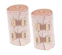 BESTYASH Bandage Élastique Respirant 2Pcs Bandages de Compression Auto-Adhésif pour Protection des Articulations Confort Athlètes et