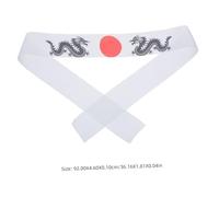 BESTYASH Bandeau Japonais Respirant Polyester Bandeau Décoratif Karaté Multiusage pour Sports Cuisine et Cosplay Confortable