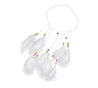 BESTYASH Bandeau Plumes Bohémien Élégant Pour Femmes Accessoire De Cheveux Chic Pour Festivals Et Plages Décoration De Costumes Avec Détails Vintage