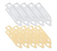 BESTYASH Bandes Cuivre et Zinc pour Batterie DIY 40 Pcs Matériel Scientifique Électrode pour Expériences Pile à Fruits et Électrochimie Éducative