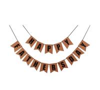 BESTYASH Bannière Fête des Pères en Papier Chic et Belle, Décorations Suspendues Élégantes pour Fête Intérieure et Party, 1 Set D’ornements Créatifs