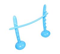 BESTYASH Barre de Saut Gonflable Interactive pour Garçon Fille et Adultes Jeu Extérieur Polyvalent pour Anniversaire Plage et Jardin Favorise Activité Physique et Esprit Équipe
