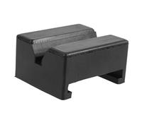 BESTYASH Bloc Support Caoutchouc avec Rainure Coussinet Protecteur Antichoc Adaptable pour Remorque et Véhicule et Facile à Manipuler