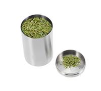 BESTYASH Boîte à Cigarettes Acier Inoxydable Résistant et Portable Étui de Rangement Élégant pour et Thé Adapté Aux Cigarettes Standard Étui Robuste et Pratique pour Hommes Finition