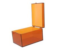 BESTYASH Boîte à Médicaments Acrylique Résistante avec Couvercle Anti-lumière Organiseur Compact et Sûr pour Maison Bureau École et Kit Urgence