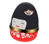 BESTYASH Boîte à Musique Rotative pour Poupée Japonaise 15 Cm Abs Rose Rouge Mélodie Claire Décoration Maison Bureau Présent Artistique