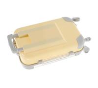 BESTYASH Boîte Coffret faux cils porte-étui à cils étui porte-cils récipient à cils organisateur de stockage de cils petites valises pour de fête Plastique rose