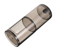 BESTYASH Boîte de Rangement Transparente pour Cotons-tiges Distributeur de Cotons-tiges et Pot de Rangement pour Salle de Bain ou Coiffeuse