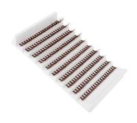 BESTYASH Boîte Extensions Cils Naturels Individuels Cils Bouclés Légers Texture Réelle Pour Port Confortable Et Ajustable