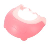 BESTYASH Bonnet à Shampoing pour Tout-petits en Pe Visière Protectrice Imperméable Empêchant L'eau D'entrer les Oreilles, Design Adorable pour Bébés et Garçon et Filles