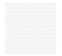 BESTYASH Bouchons Plastiques Double Embout pour Lunettes sans Monture 200 Pièces 1,7x0,8x7,0 Mm Kit Réparation Accessoires Légers Confortables pour Usage Professionnel et Domestique