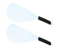 BESTYASH Bouclier Protecteur Cheveux 2 Pcs Taille Moyenne Bleu, Visière De Protection La Laque Pour Cheveux, Bouclier Facial Professionnel Pour Salon De Coiffure