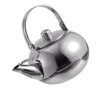 BESTYASH Bouilloire à Thé Acier Inoxydable avec Filtre Amovible pour Gaz Poignée Ergonomique Antibrûlure Bouilloire à Usage Polyvalent pour Maison Restaurant et Hôtel