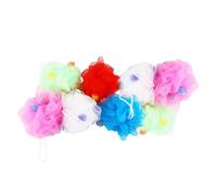 BESTYASH Boule De Bain Éponge Douce 8pcs Grosse Taille Colorée Pour Hommes Et Femmes Mousse Riche Bain