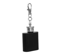 BESTYASH Bouteille De Vin Portable En Acier Inoxydable Porte-Clés En Acier Inoxydable Bouteille De Voyage Porte-Clés En Acier Bouteille En Anti-Fuite Mini Bouteille D'Eau