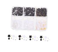 BESTYASH Breloques Forme De Fleur Pour Nail Art Résine Décoration De Manucure Diy Accessoire Ongle Exquis