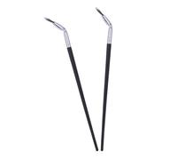 BESTYASH Brosse à Cils Éventail Incurvée 2 Pièces Compacte Outils Maquillage Sourcils Cils Pour Femme Utilisation Quotidienne Présent Anniversaire