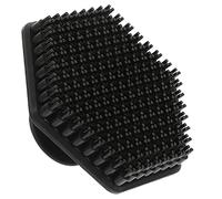 BESTYASH brosse nettoyante Hydratant scrubber soin du visage nettoyage brosse faciale silicium peau gommage facial en silicone exfoliant pour le visage Gel de silice Black
