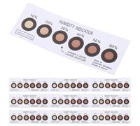 BESTYASH Cartes indicatrices d'humidité à 6 points pour PCB et composants électroniques, 10 pcs, papier, réutilisables, bleu à rose, mesure précise en stockage