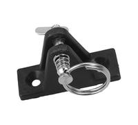 BESTYASH Charnière en Acier Inoxydable pour Auvent de Bateau, Accessoire Nautique Pratique Finition Miroir, Kit D’Installation pour Capote Marine, Vis INOX Fournies