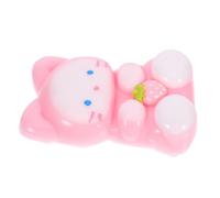 BESTYASH Chat Mignon Souple et Rebondissant Forme de Fraise Stress Tactile pour Garçon Fille et Adultes Cadeau Compact pour et Voyages