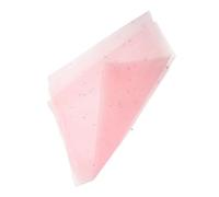 BESTYASH Chemin de Table Maille avec Perles Roses Décor Romantique pour Mariage et Anniversaire Runner Créatif pour Salle à Manger et Fêtes