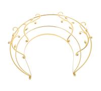 BESTYASH Chic Bandeau De Cheveux Doré Style Ancien Serre-tête Auréole Accessoire De Mode Pour Fêtes Et Carnaval