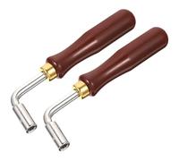 BESTYASH accordage Légère Poignée en Caoutchouc 2pcs pour en Acier Inoxydable Dulcimer pour Réglage Précis des des Musiciens Débutants