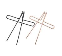 BESTYASH Clip Porte-partitions en Acier 2pcs pour Fixer Feuilles de Musique et Partitions, pour Notes de Sermon et Cours de Musiciens