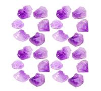 BESTYASH Coffret Pierres Naturelles D'améthyste 100g en Cristal pour Décoration et Création Bijoux, Léger à Transporter, Odeur Légère, pour Festivals et Tables
