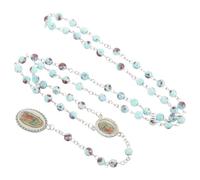 BESTYASH Collier Chapelet Avec Éléments De Notre-dame De Guadalupe Bijou Prieur Perles Pour Hommes Et Femmes Pour Décoration Quotidienne Et Prière