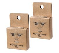 BESTYASH Cordon de Cartographie des Sourcils Pré-encré Marron, 2 Pièces, Léger et Adapté Utilisation Prolongée en Salon de Beauté Professionnel Domicile