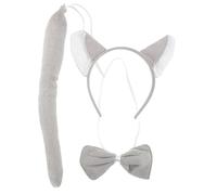 BESTYASH Cosplay Loup Serre- Queue Costume Garçon Fille Accessoire Fête Scène Décor Garçon Fille Déguisement